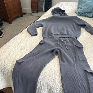Sweater jogger suit